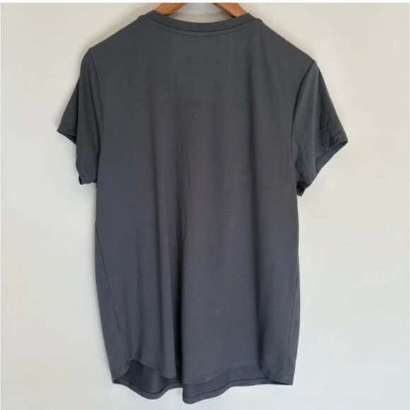 NWT Isabel Maternity by Ingrid & Isabel Gray Top – “Hello Little One” Spellout - Picture 7 of 7